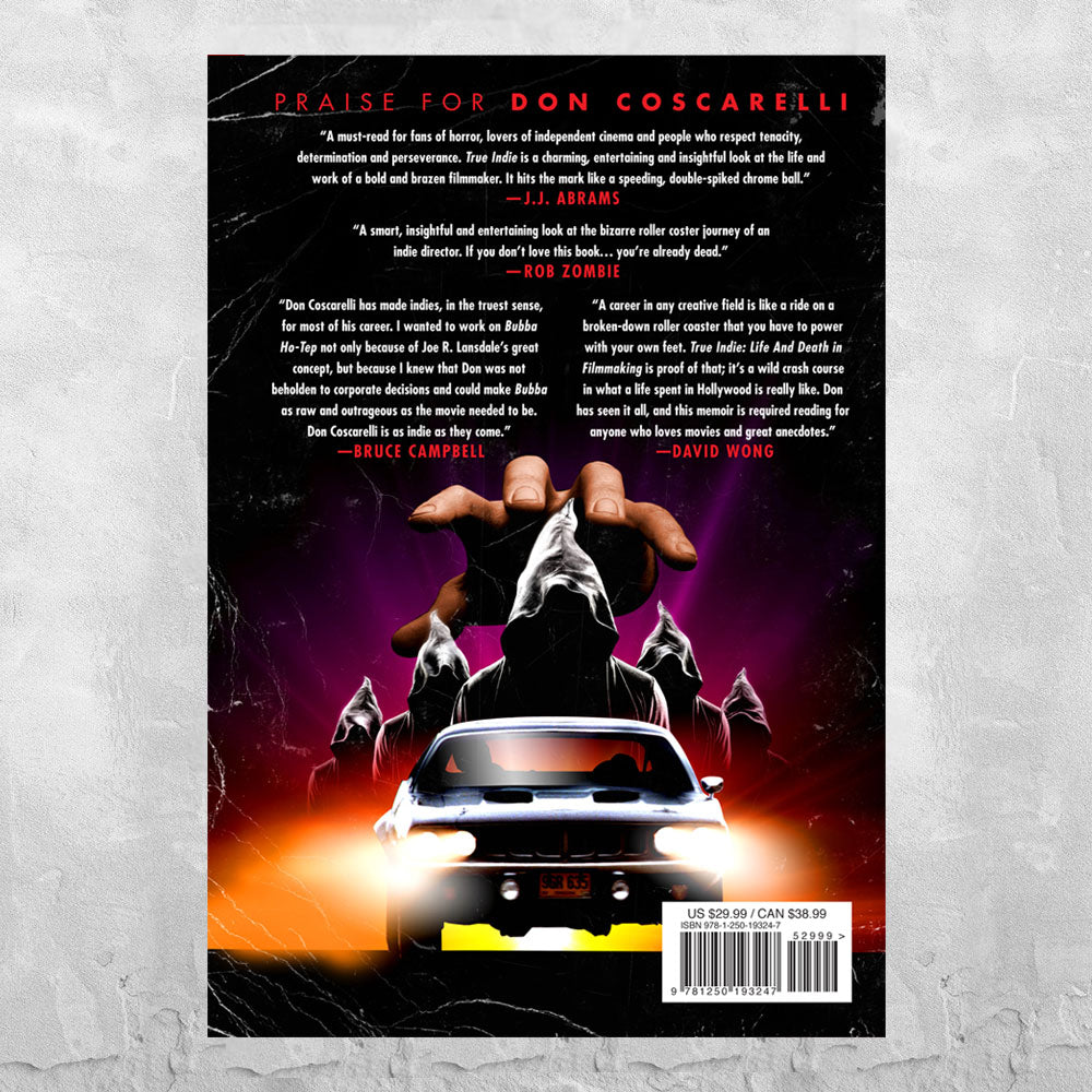 TRUE INDIE - Autographed memoir by Phantasm-creator Don Coscarelli