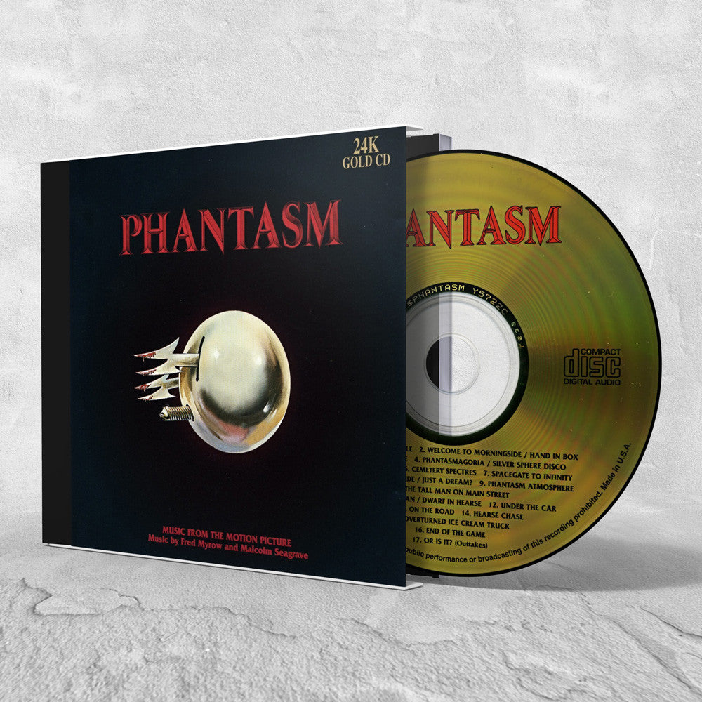 Phantasm 24K Gold Soundtrack CD
